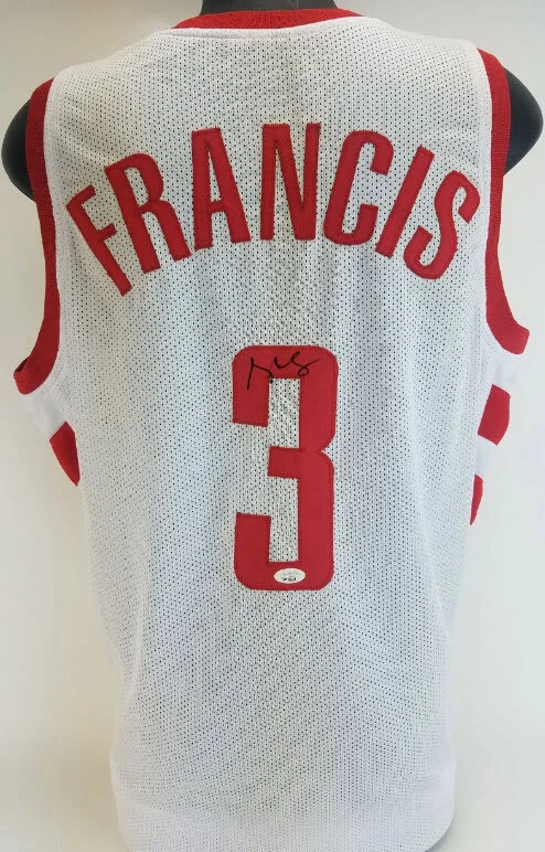 Steve Francis Autographed Signed Houston Rockets Custom Jersey (JSA Witness COA)