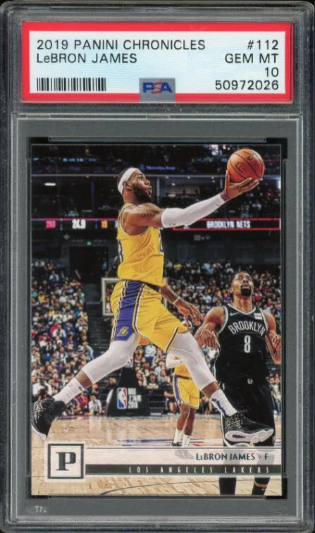 LeBron James 2019 Panini Chronciles Basketball Card #112-Gem Mint 10! (PSA)