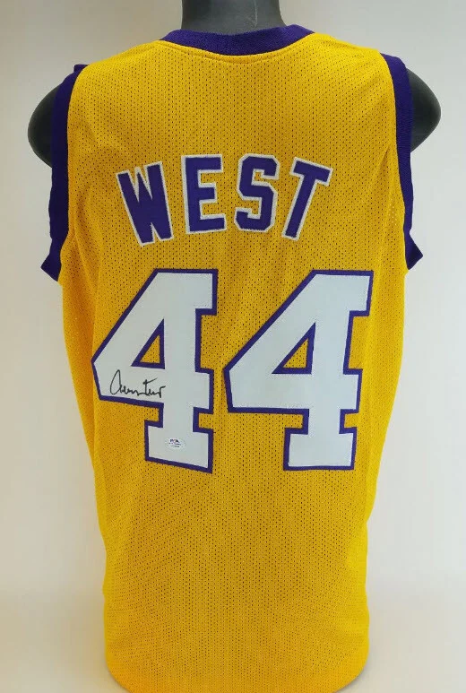 Jerry West Autographed Signed Custom NBA All-Star Jersey (PSA/DNA ITP COA)