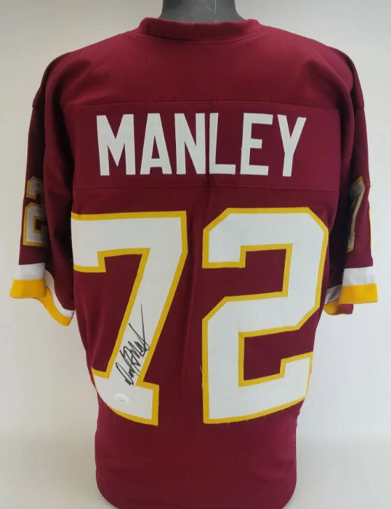 Dexter Manley Signed Autographed Washington Redskins Custom Jersey (JSA Witness)