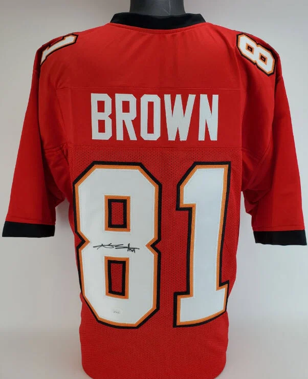 Antonio Brown Autographed Signed Tampa Bay Buccaneers Custom Jersey (JSA)