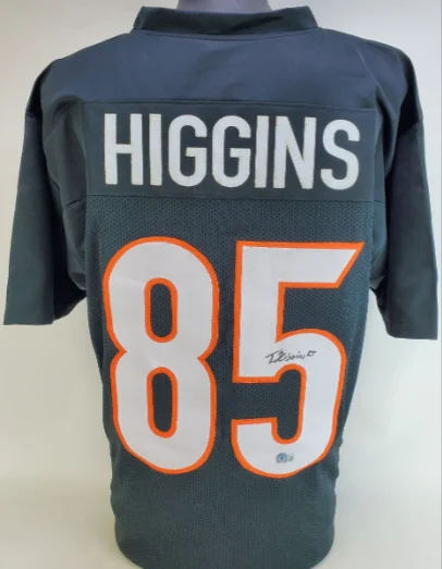 Tee Higgins Autographed Signed Cincinnati Bengals Custom Jersey (Beckett)
