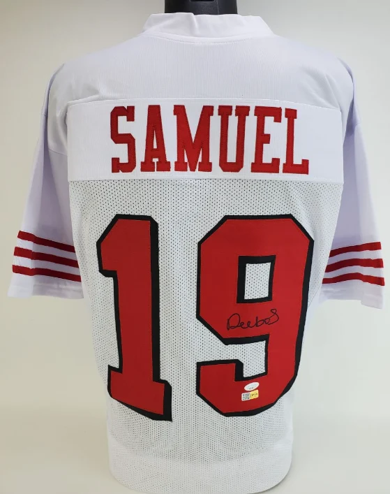 Deebo Samuel Signed Autographed San Francisco 49ers Custom Jersey (JSA Witness) (Photo 1 of 5)