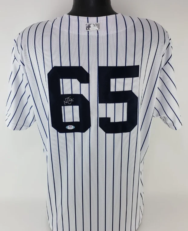 Nestor Cortes Jr. Autographed Signed New York Yankees Custom Jersey (PSA/DNA)