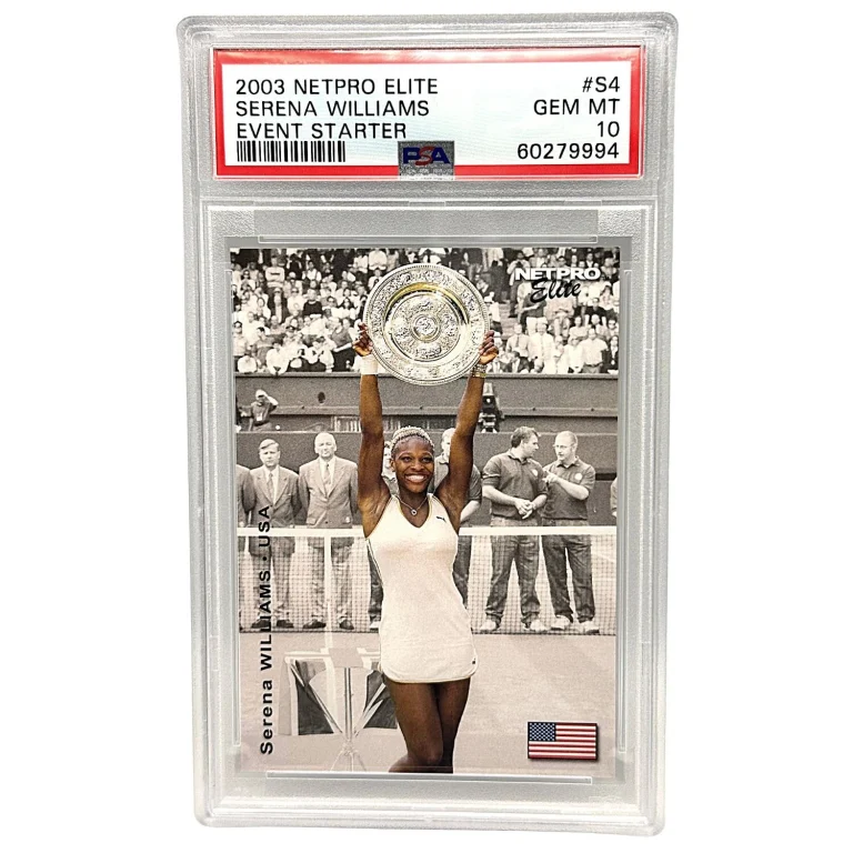 2023 NetPro Elite Serena Williams #S4 Event Starter Gem Mint 10 (PSA)