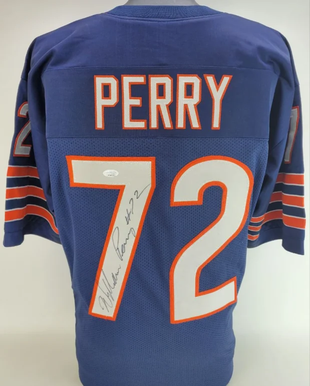 William Perry Signed/Autographed Chicago Bears Custom Jersey (JSA Witness COA)
