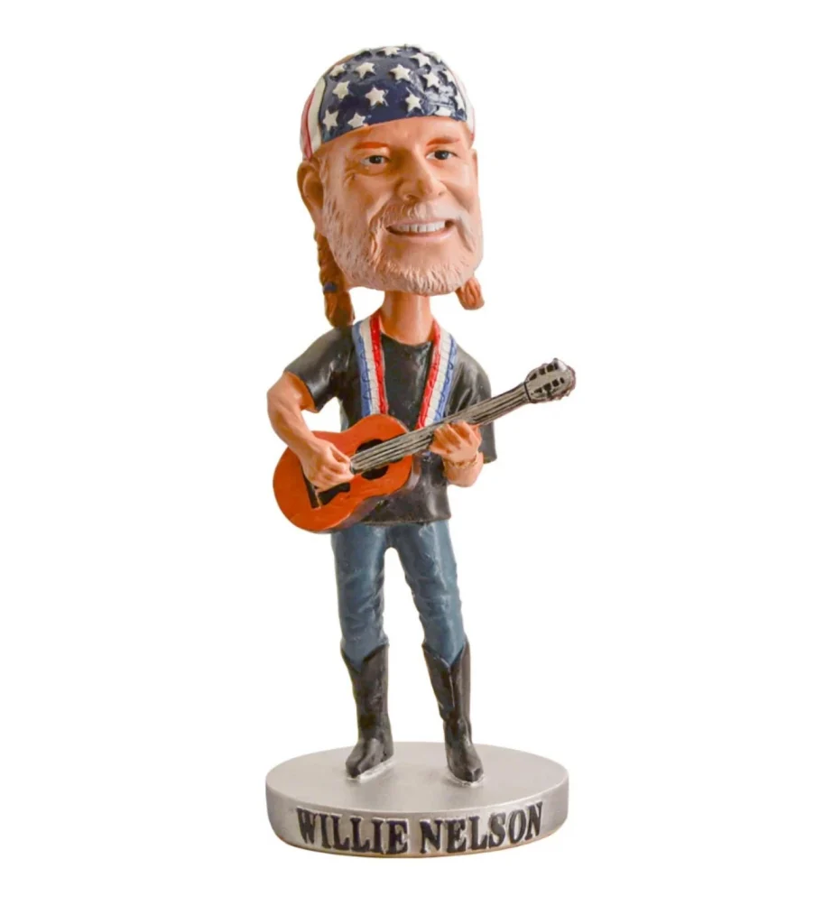 Willie Nelson Musician Country Music Bobblehead
