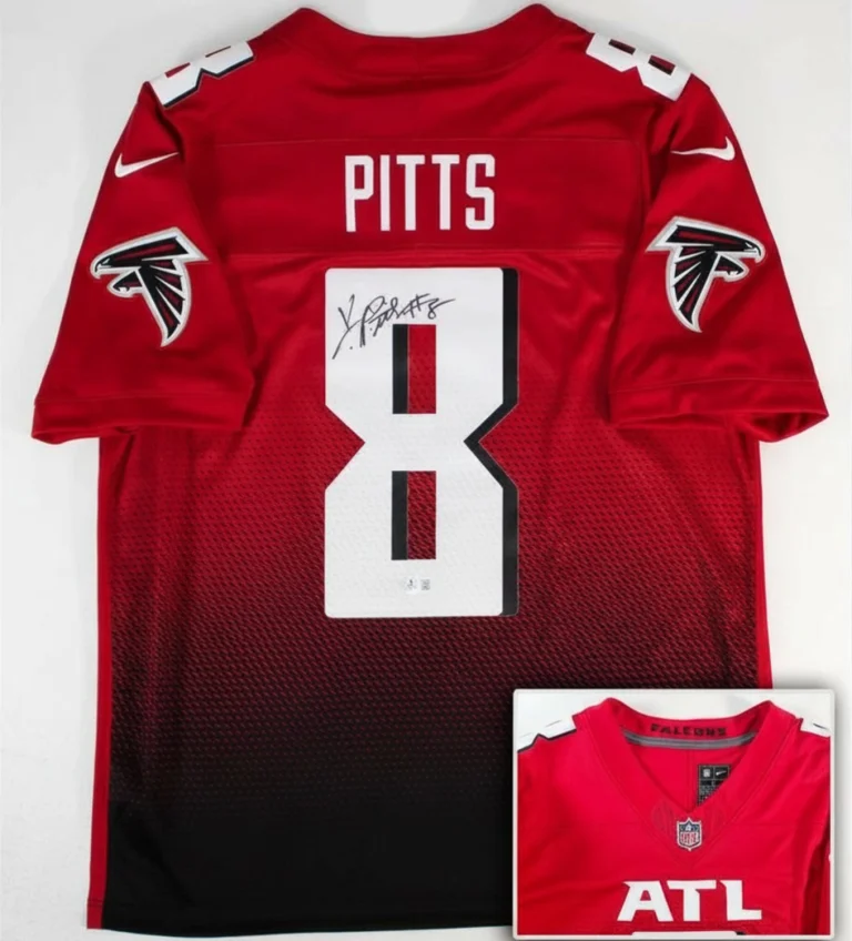 Kyle Pitts Signed/Autographed Atlanta Falcons Nike Game Jersey #8 Beckett